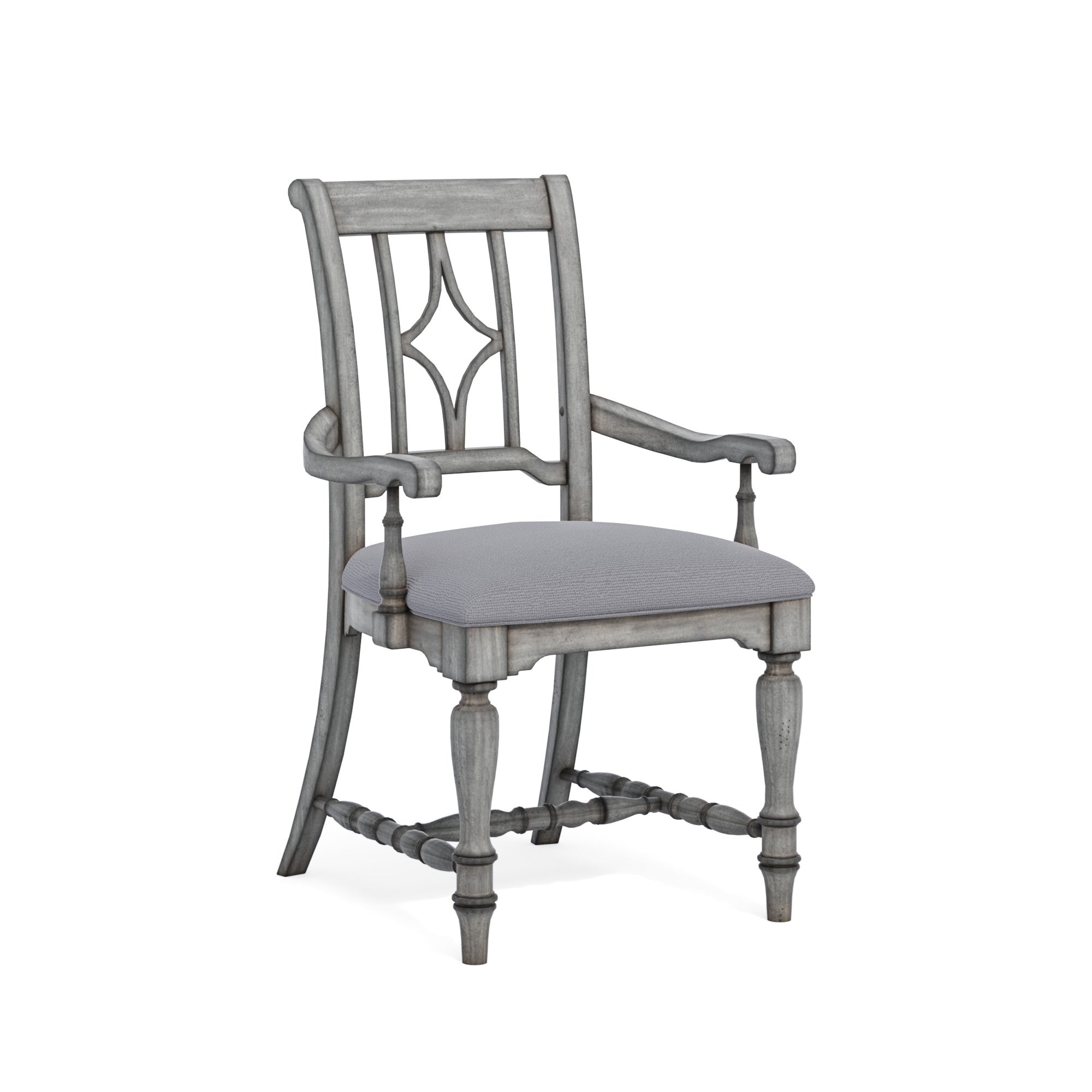 Plymouth Gray Pair of Dining Chairs