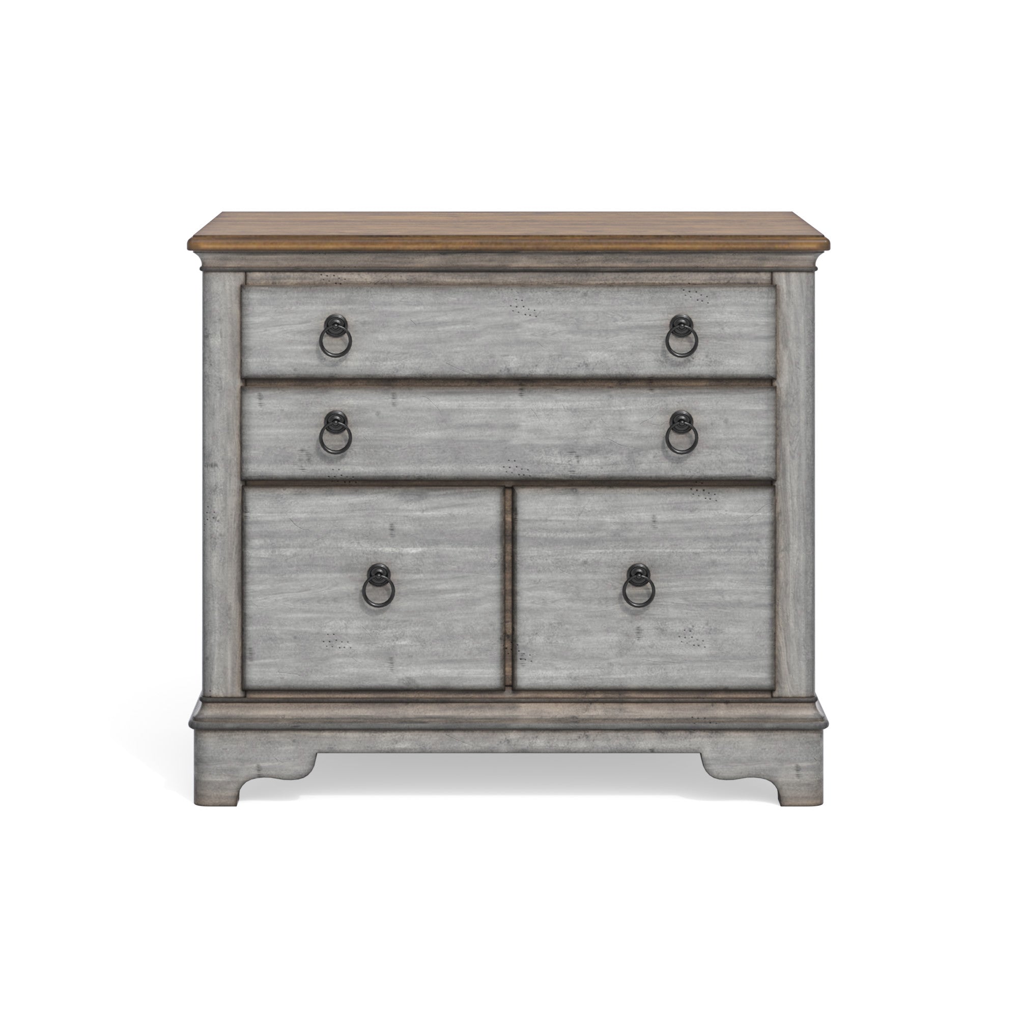 Plymouth Gray File Cabinet