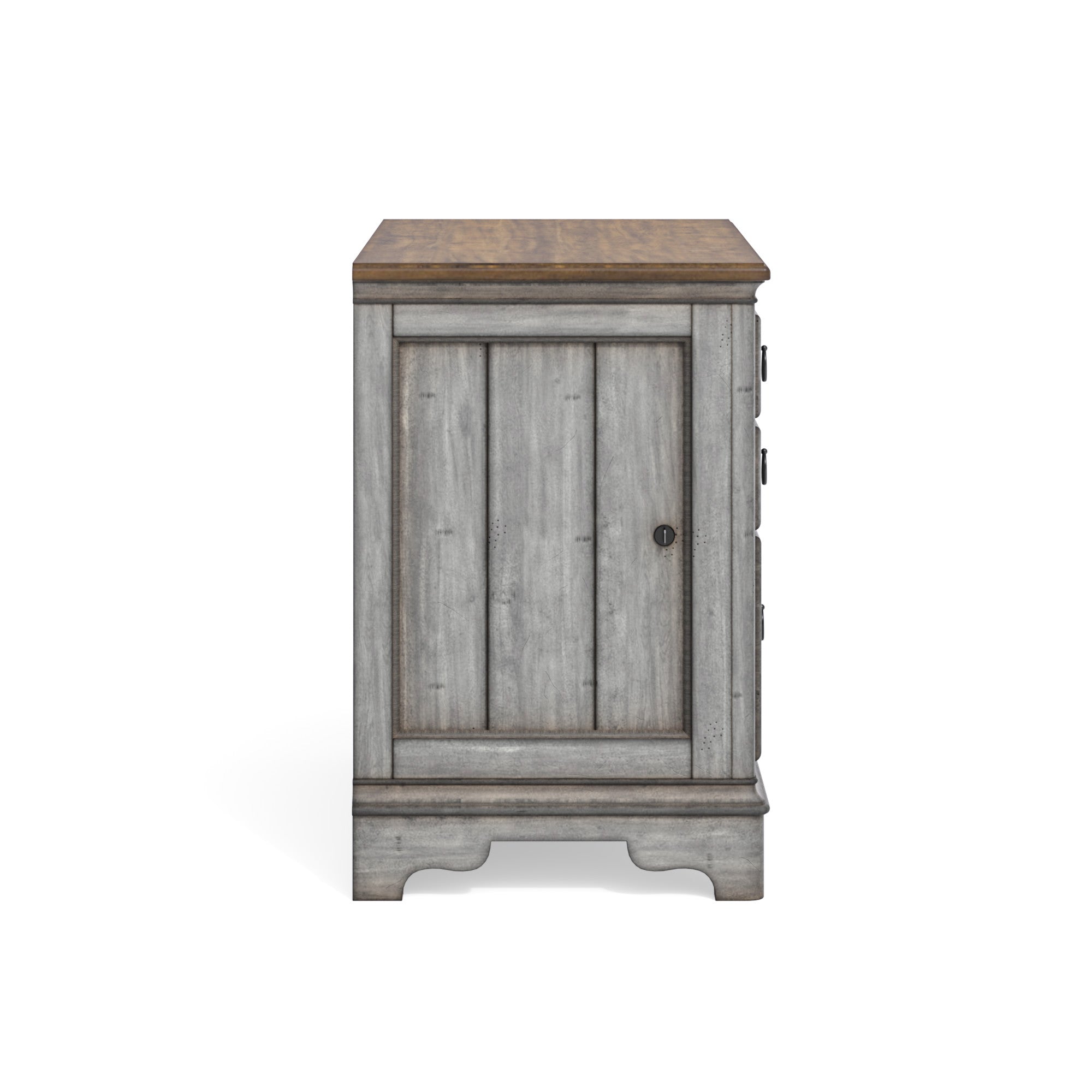 Plymouth Gray File Cabinet