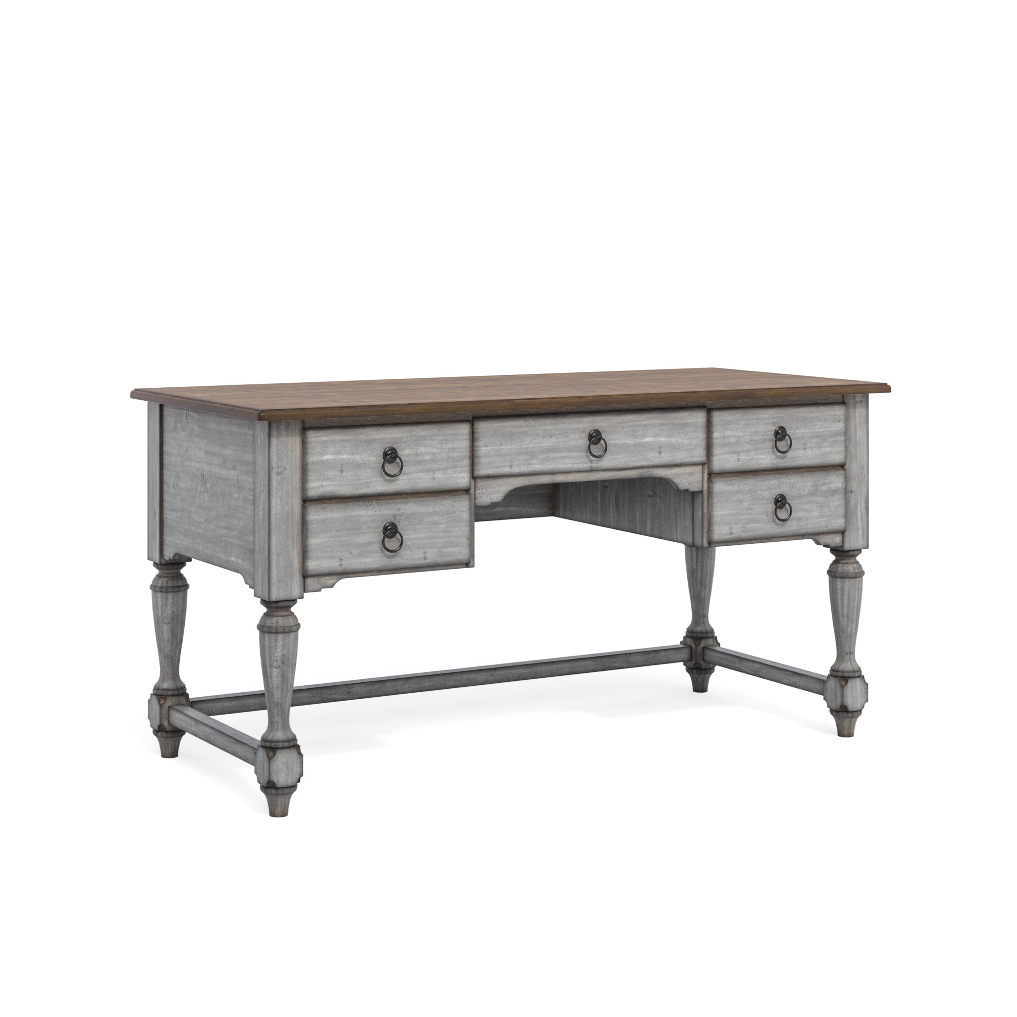 Plymouth Gray Desk