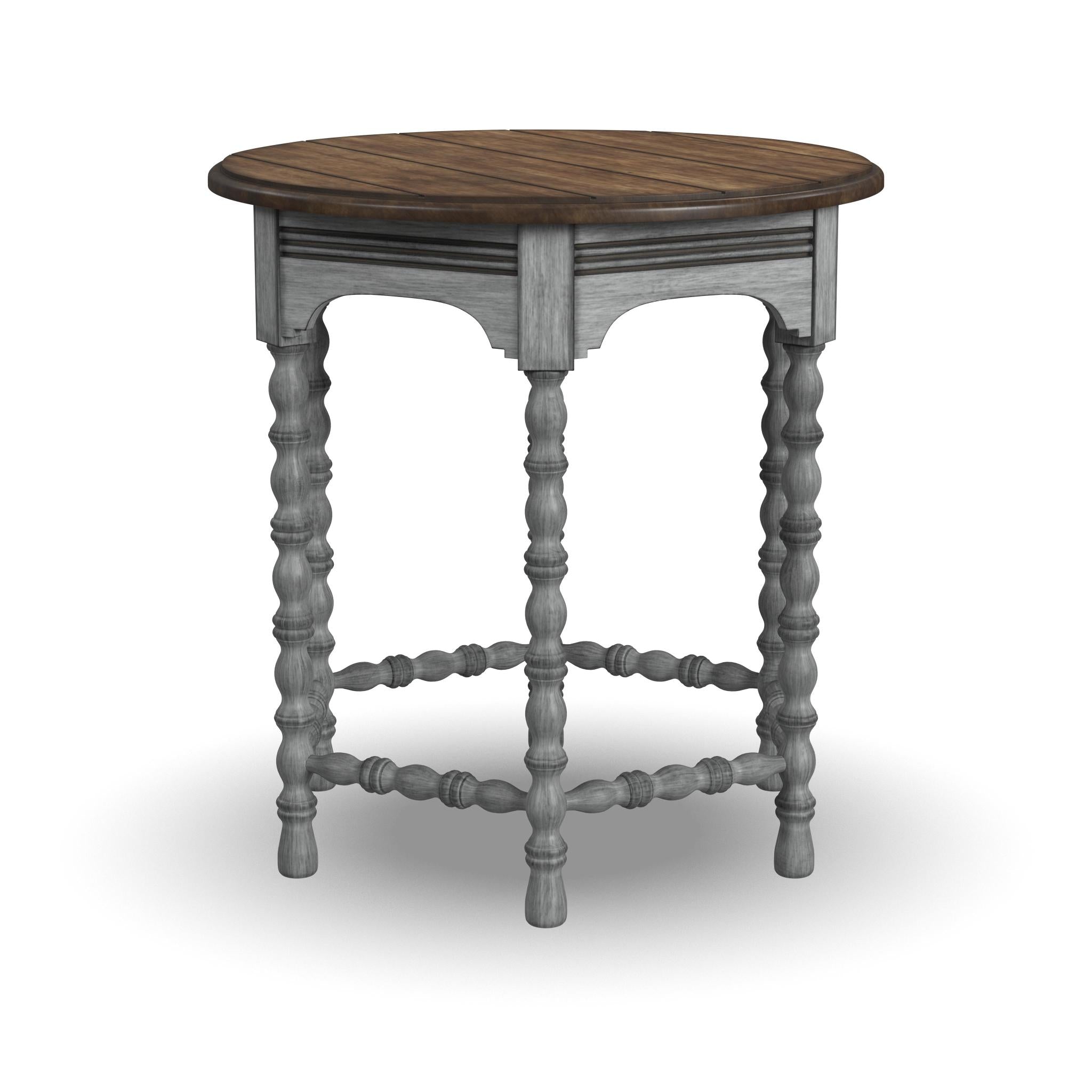 Plymouth Gray End Table