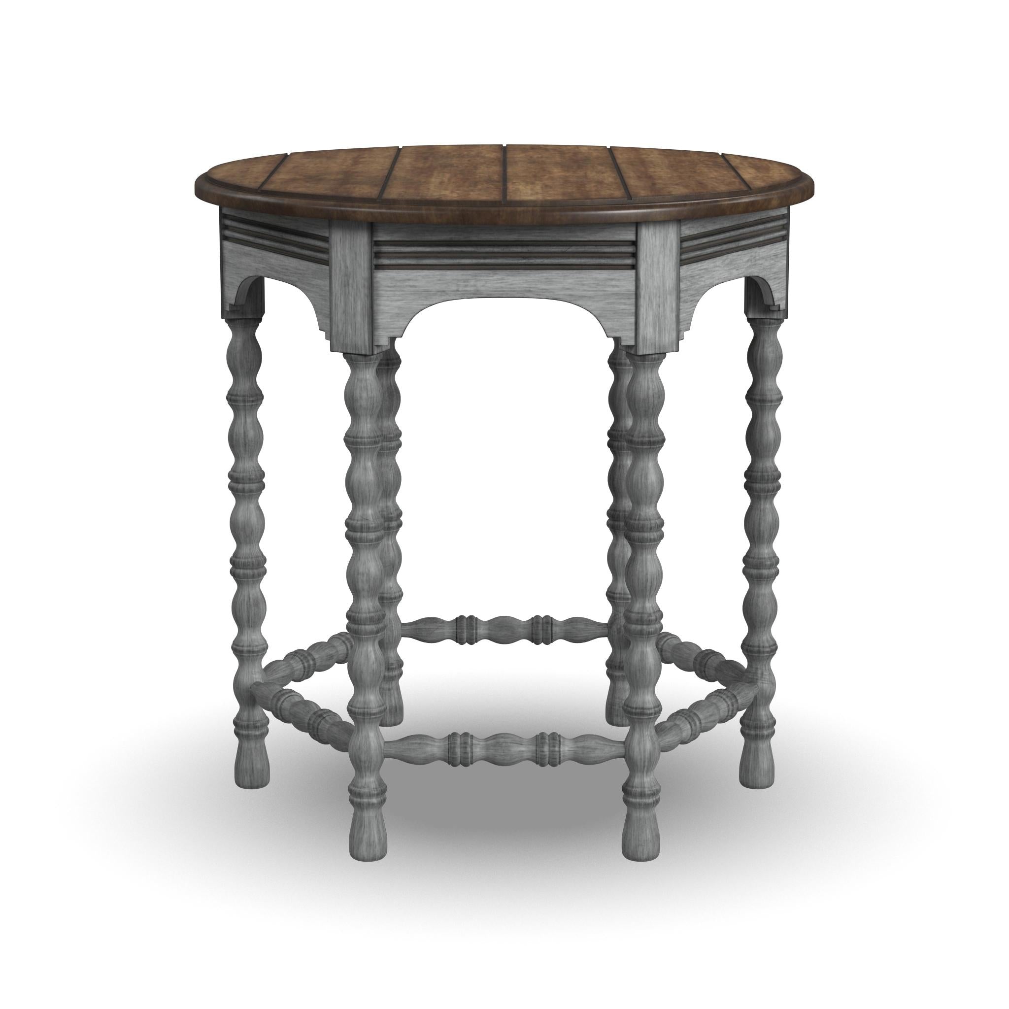 Plymouth Gray End Table