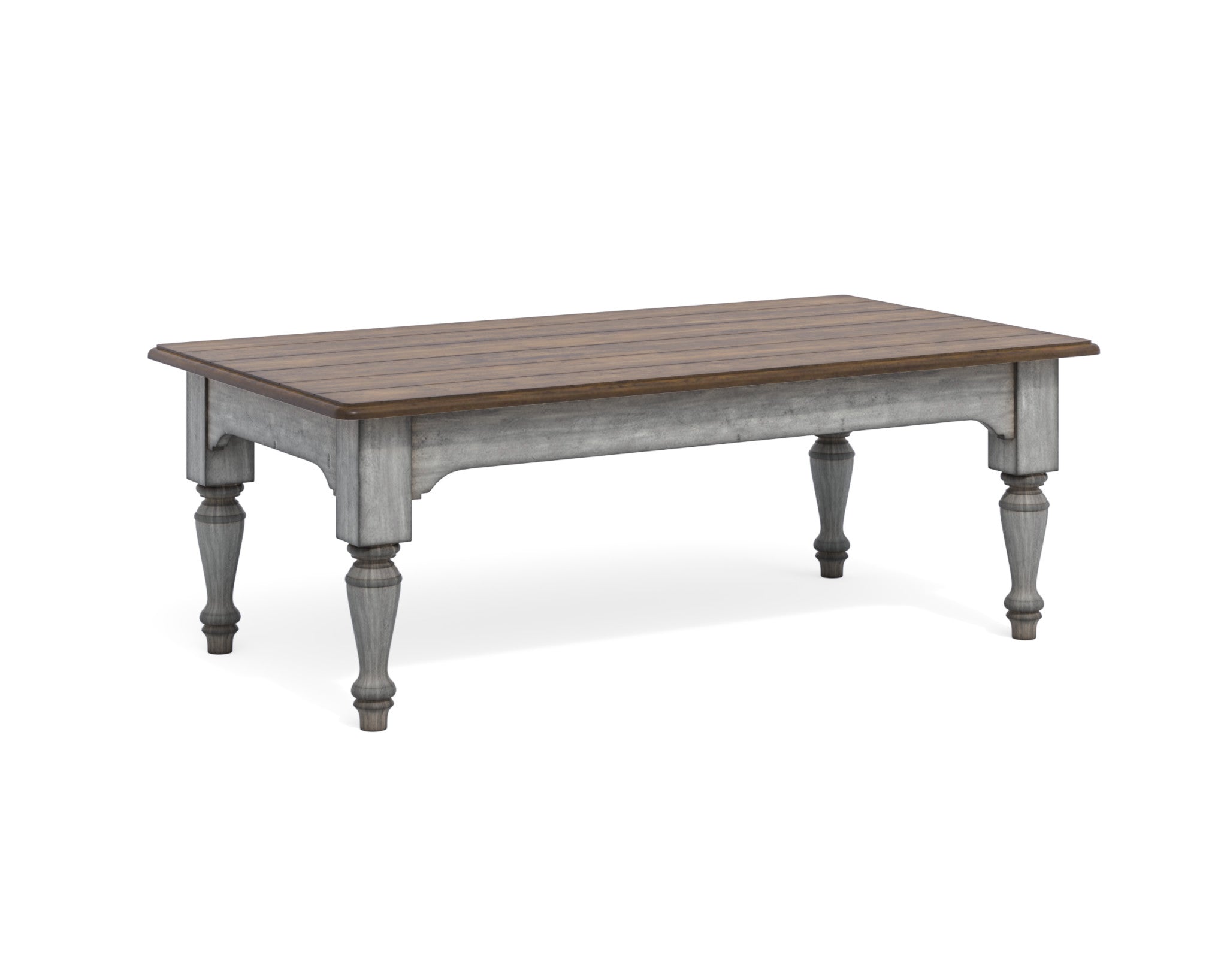 Plymouth Gray Rectangular Coffee Table