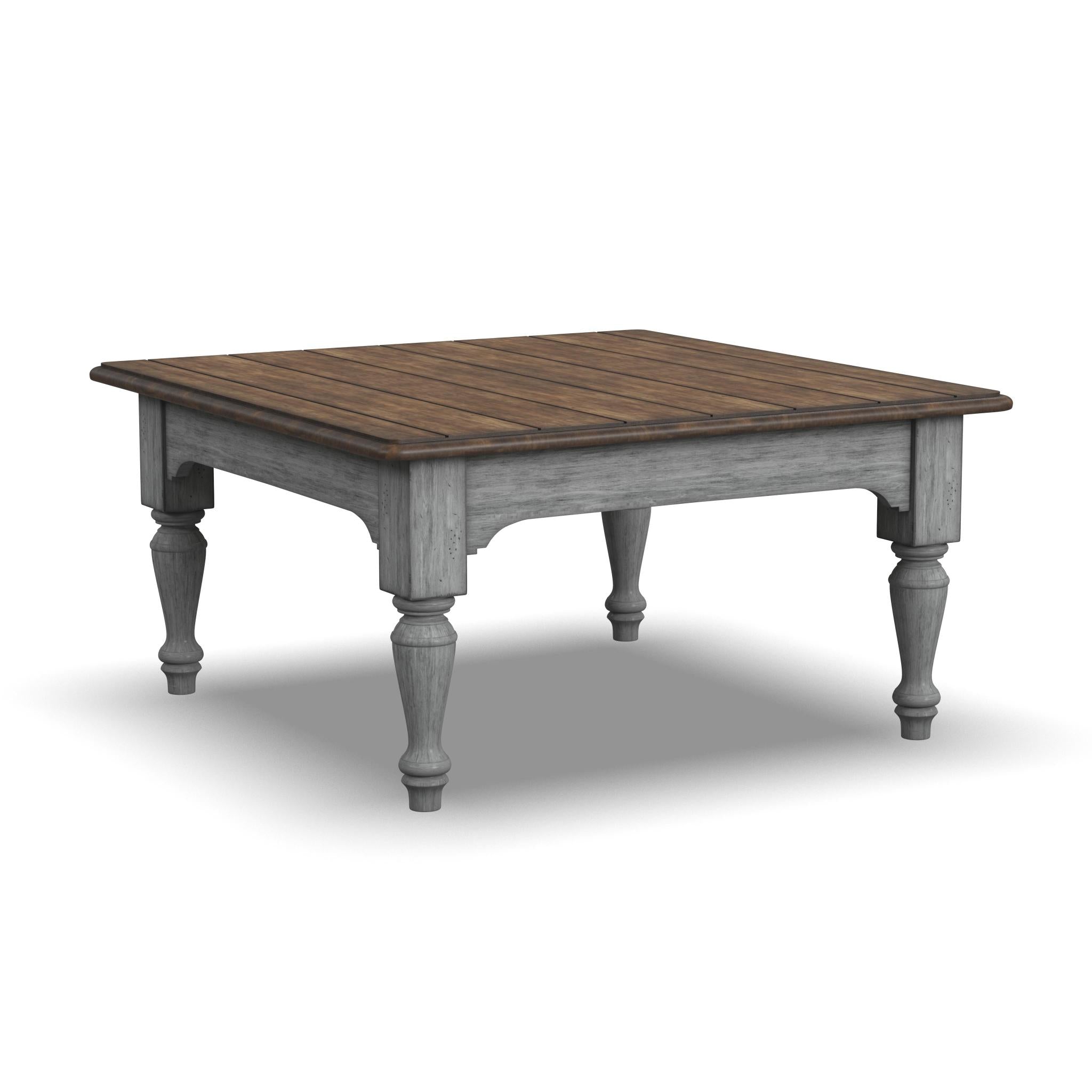 Plymouth Gray Square Coffee Table