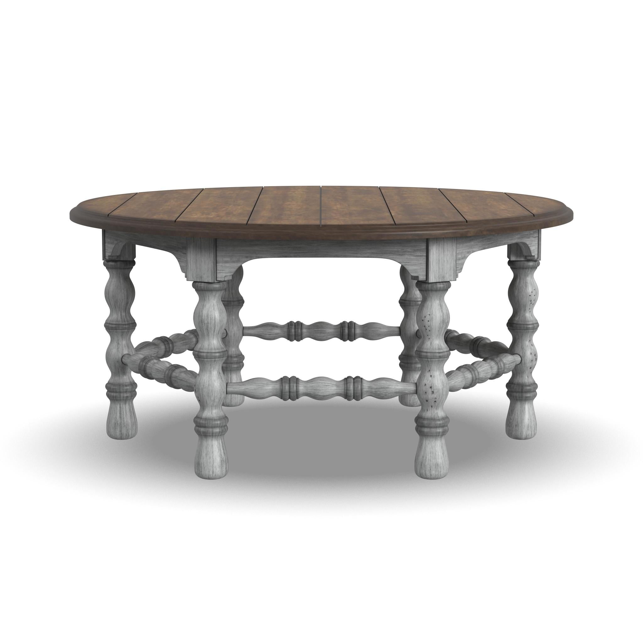 Plymouth Gray Round Cocktail Table