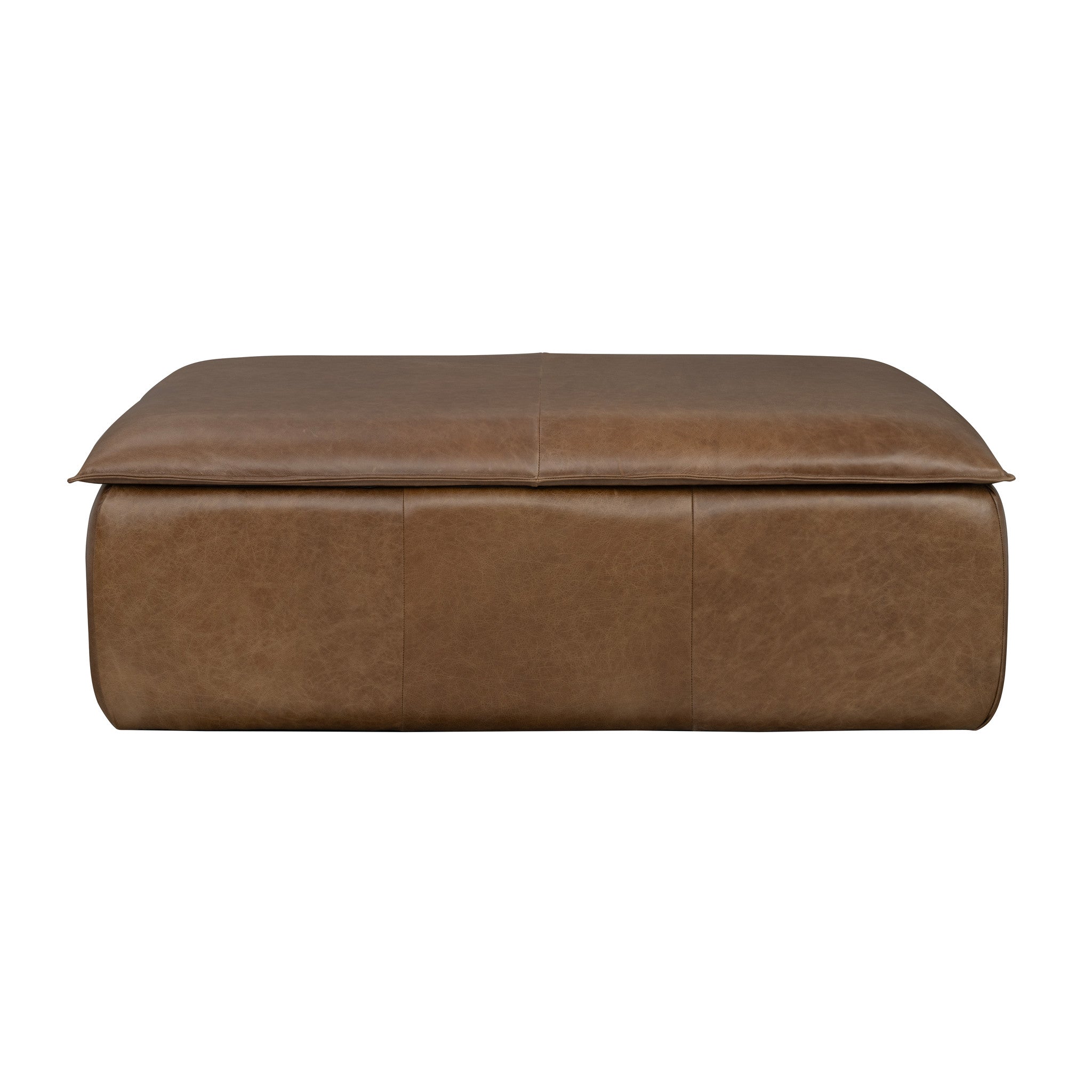 Crawford Chestnut Rectangular Storage Ottoman